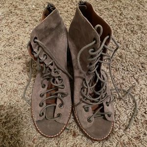 Jeffrey Campbell Lace-up Booties